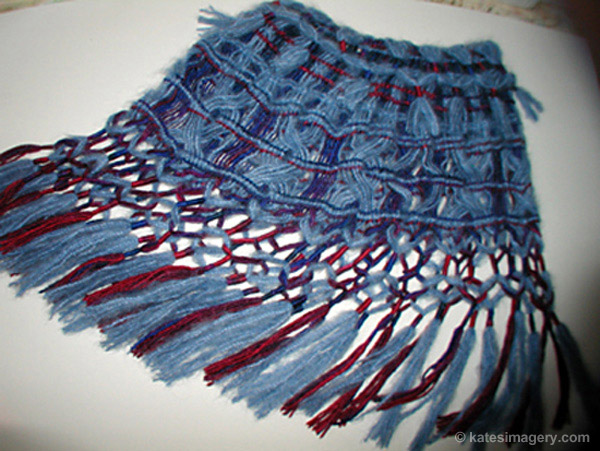 Blueberry Pie Shawl or Skirt