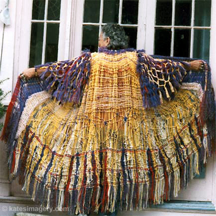 Shaman Cloak, Back View